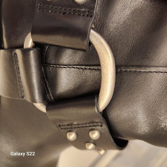 Arezzo "Kaia" Block Bootie Leather Biker style. NIB. Size 6 - Picture 9 of 12